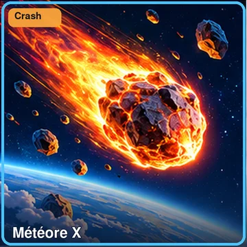 Météore X — illustration de jeu DudeSpin Casino